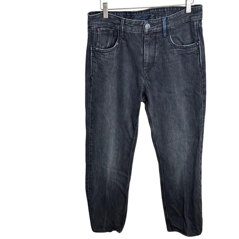 Robert Graham Black Classic Yates Denim Jeans M-281 32 waist x 28 inseam